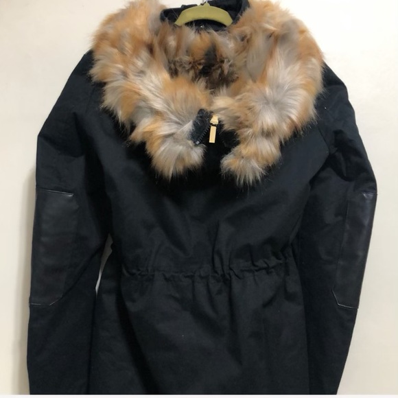 French Connection Anorak Faux Fur Food Parka - Picture 6 of 7